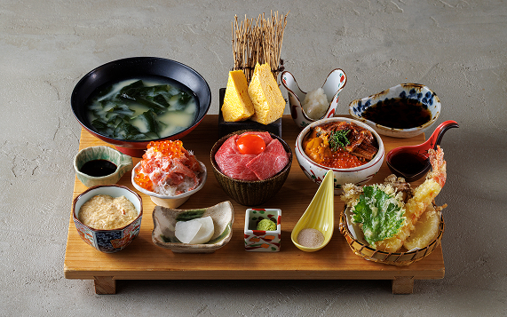 3種食べ比べ御膳